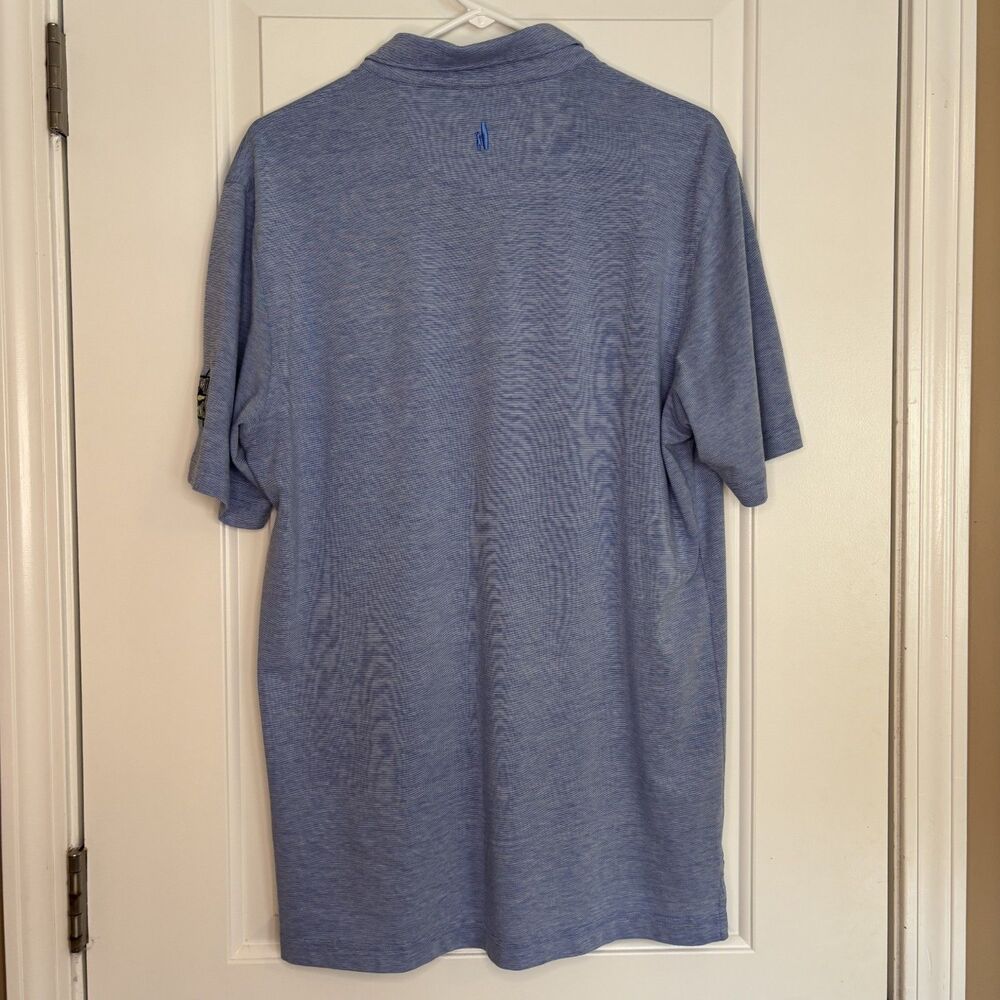 Johnnie-O Indianapolis Motor Speedway Brickyard Crossing Polo Shirt Mens L Blue - Picture 8 of 8